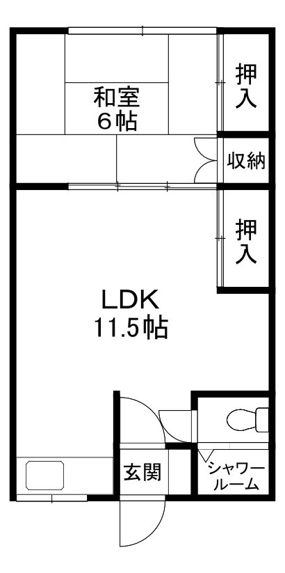 新居マンション８号間取り